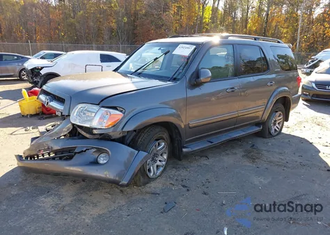 2005 Toyota Sequoia Limited V8 from USA, damaged, VIN 5TDBT48A85S246223